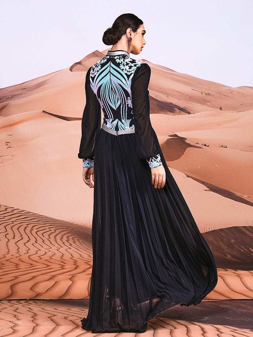 Pleated Arabian Dresses 1300422