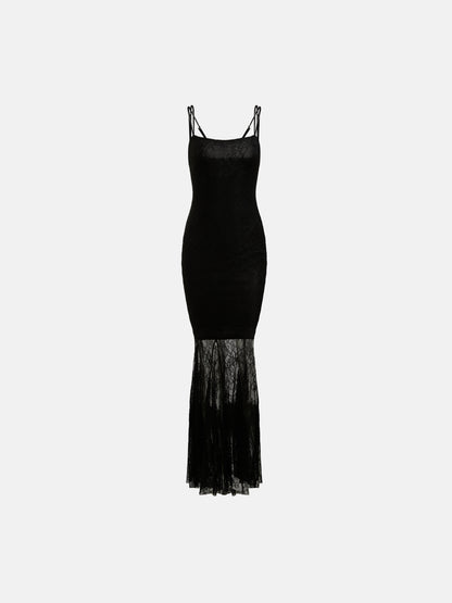 Sheer Fishtail Dress 1277952