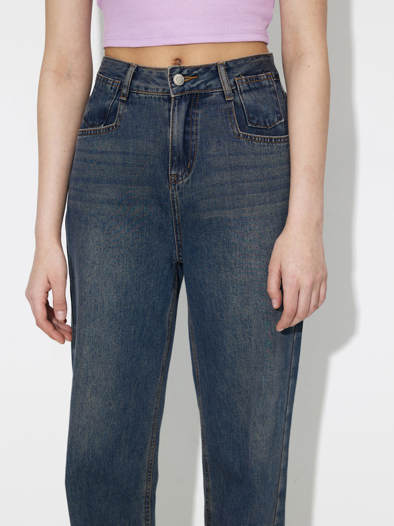 Straight Leg Jeans 118777