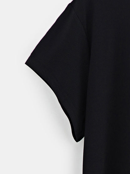 Plus Size T-Shirt Dress 120527