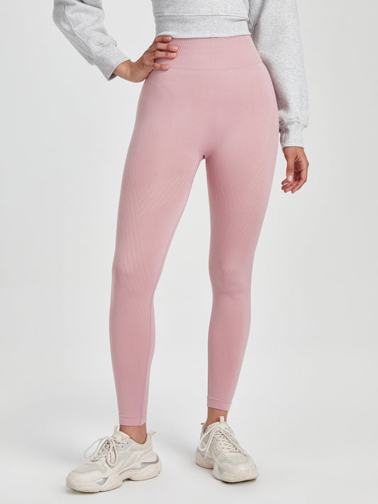Self Striped Gym Tights 117456
