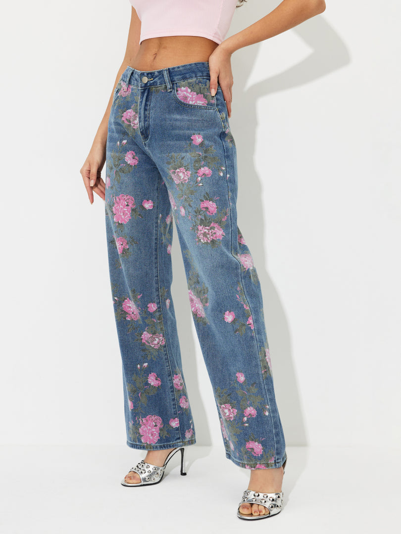Wide Leg Jeans 118774