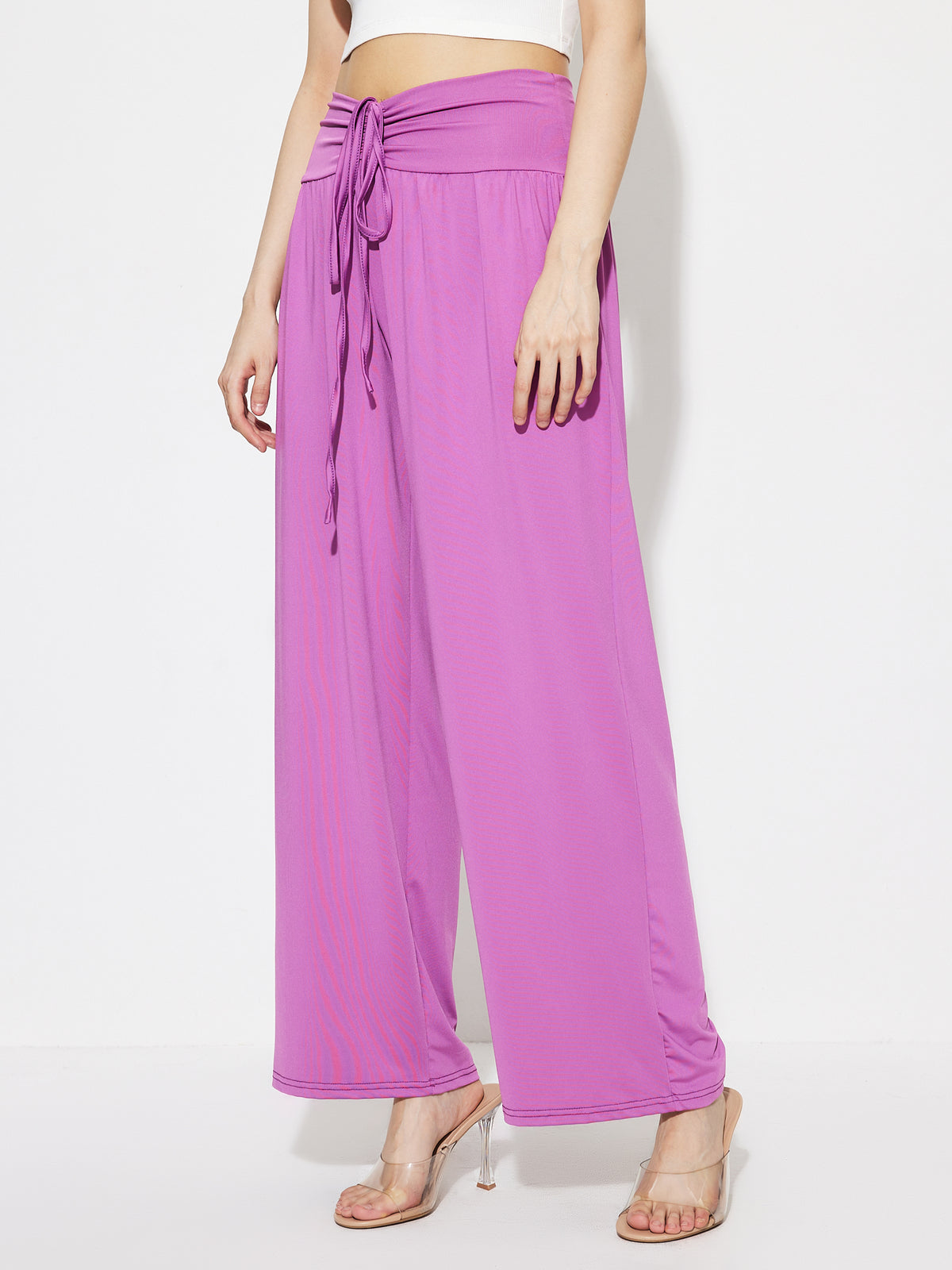 Tied Straight Leg Pants 1266882