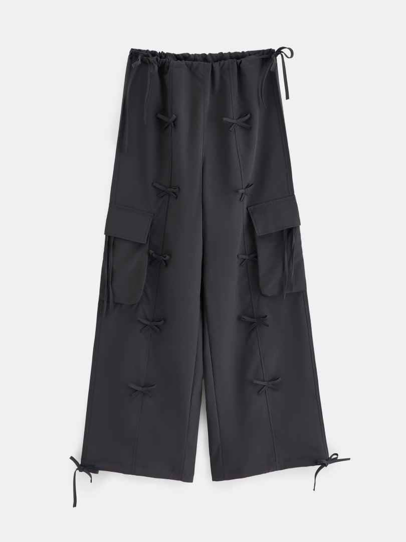 Bow Straight Leg Pants 1262132