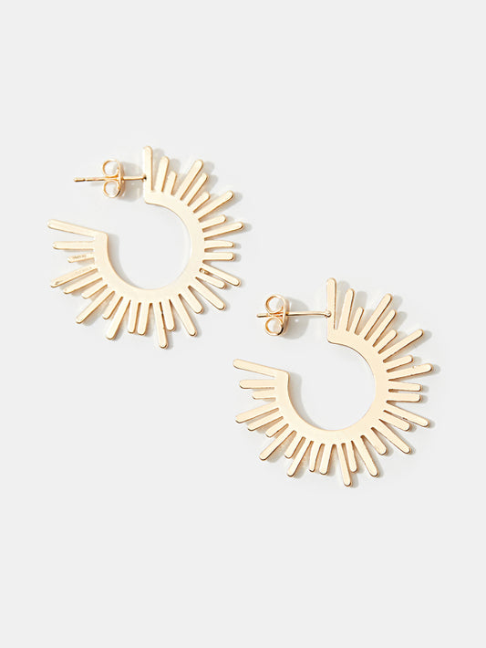 Geometric Artificial Jewellery - Hoop 119463