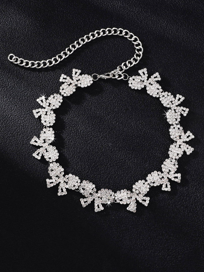 Rhinestone Artificial Jewellery - Chokers Necklace 1268792