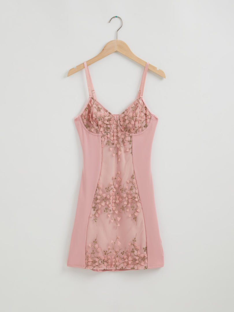 Cami Embroided Bodycon Dress 110824
