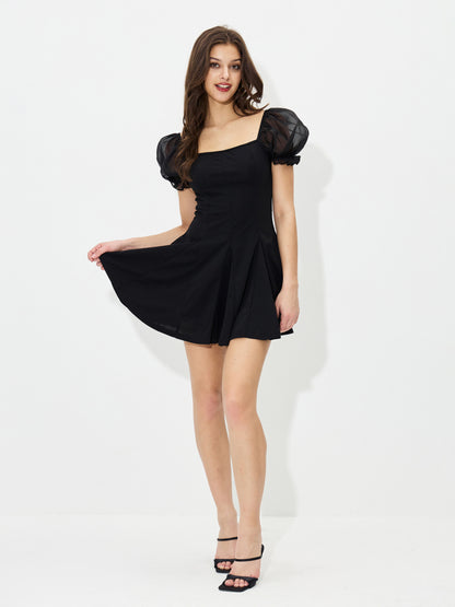 فستان كشكش Bodycon 1247172
