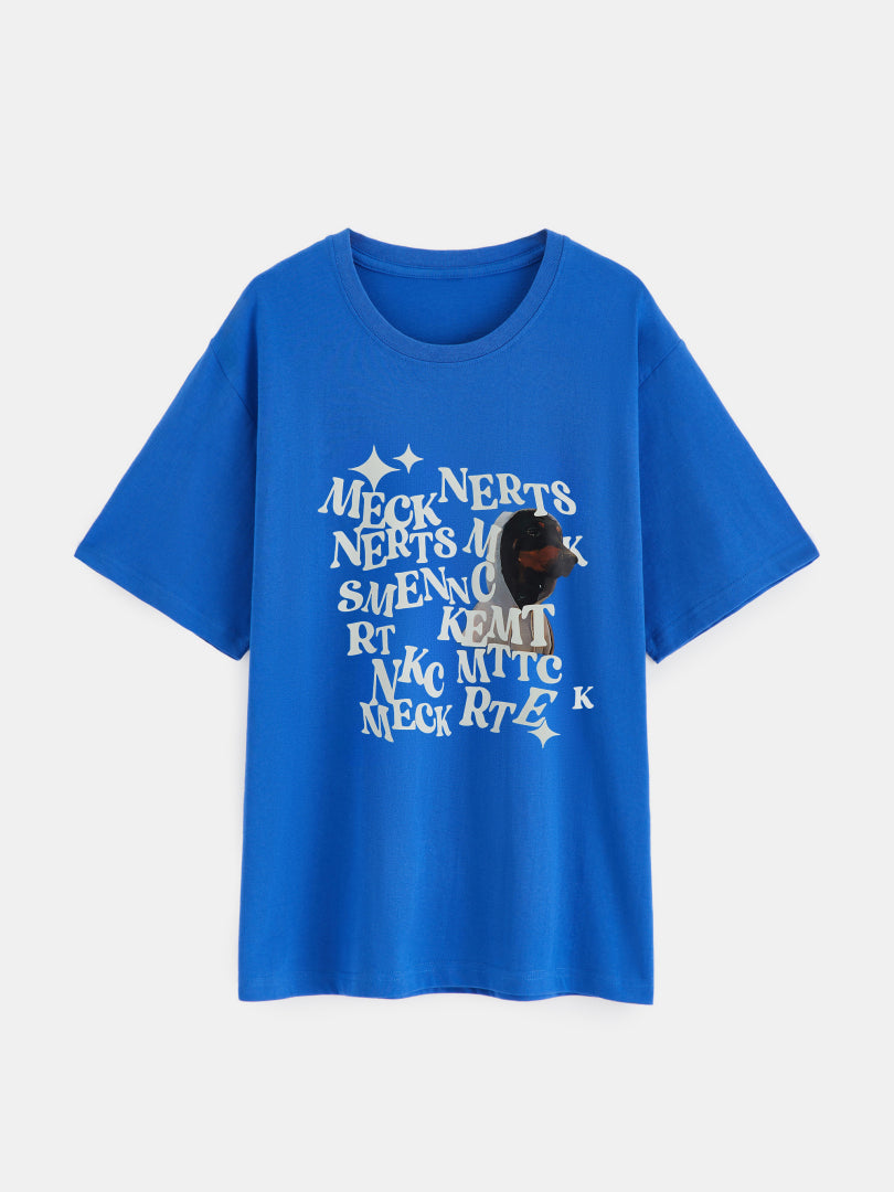 Printed Pullover T-Shirt 1267952