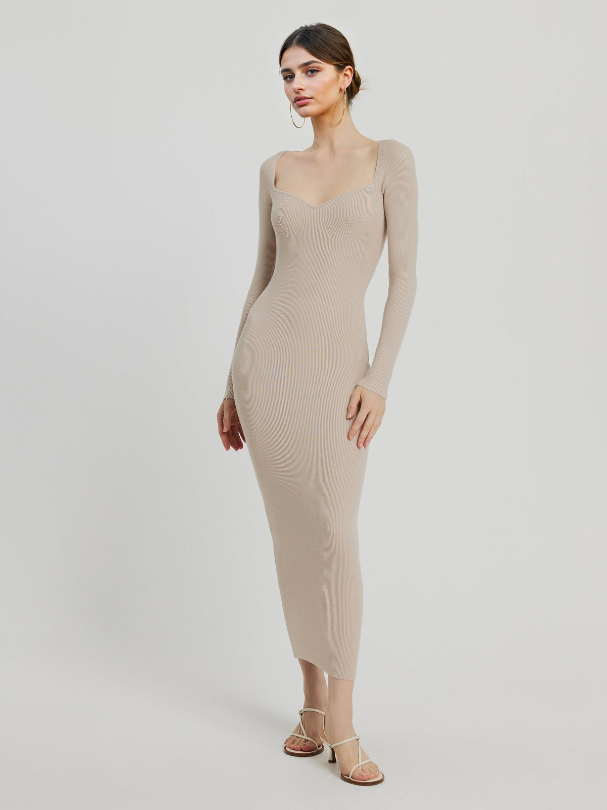 Long Knit Dress 111651