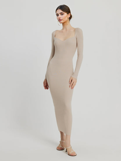 Long Knit Dress 111651