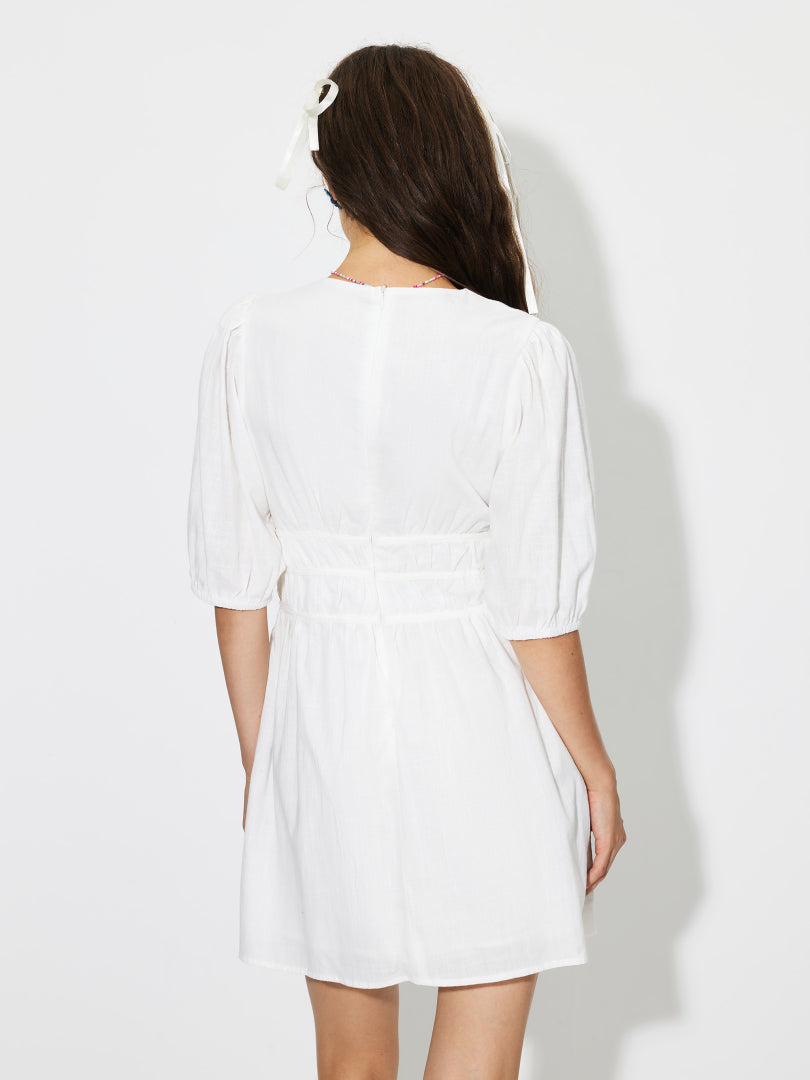Darted A-Line Dress 1258102