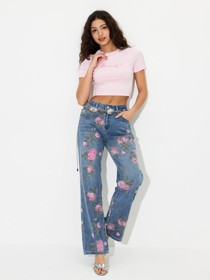 Wide Leg Jeans 118774