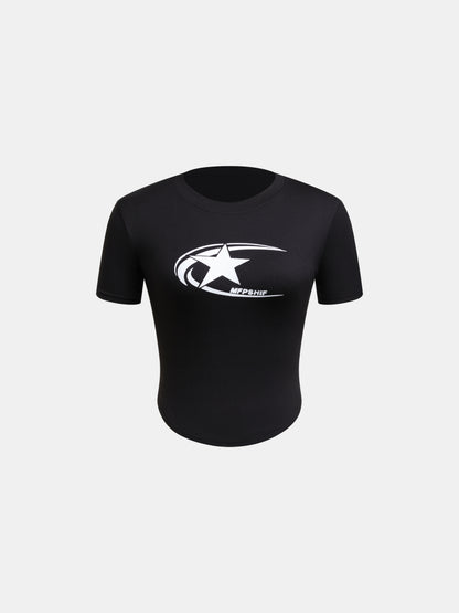 Printed Pullover T-Shirt 1264252
