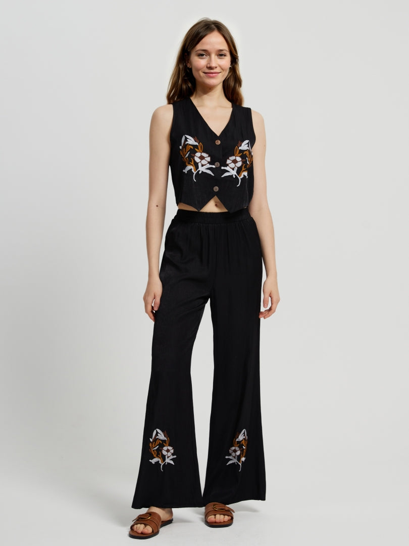 Embroidered Co-ord Set 113374
