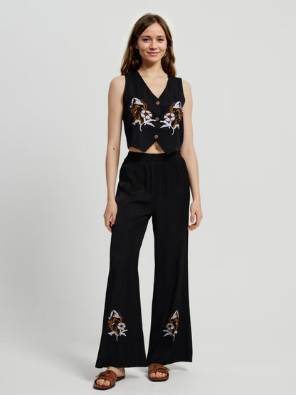 Embroidered Co-ord Set 113374
