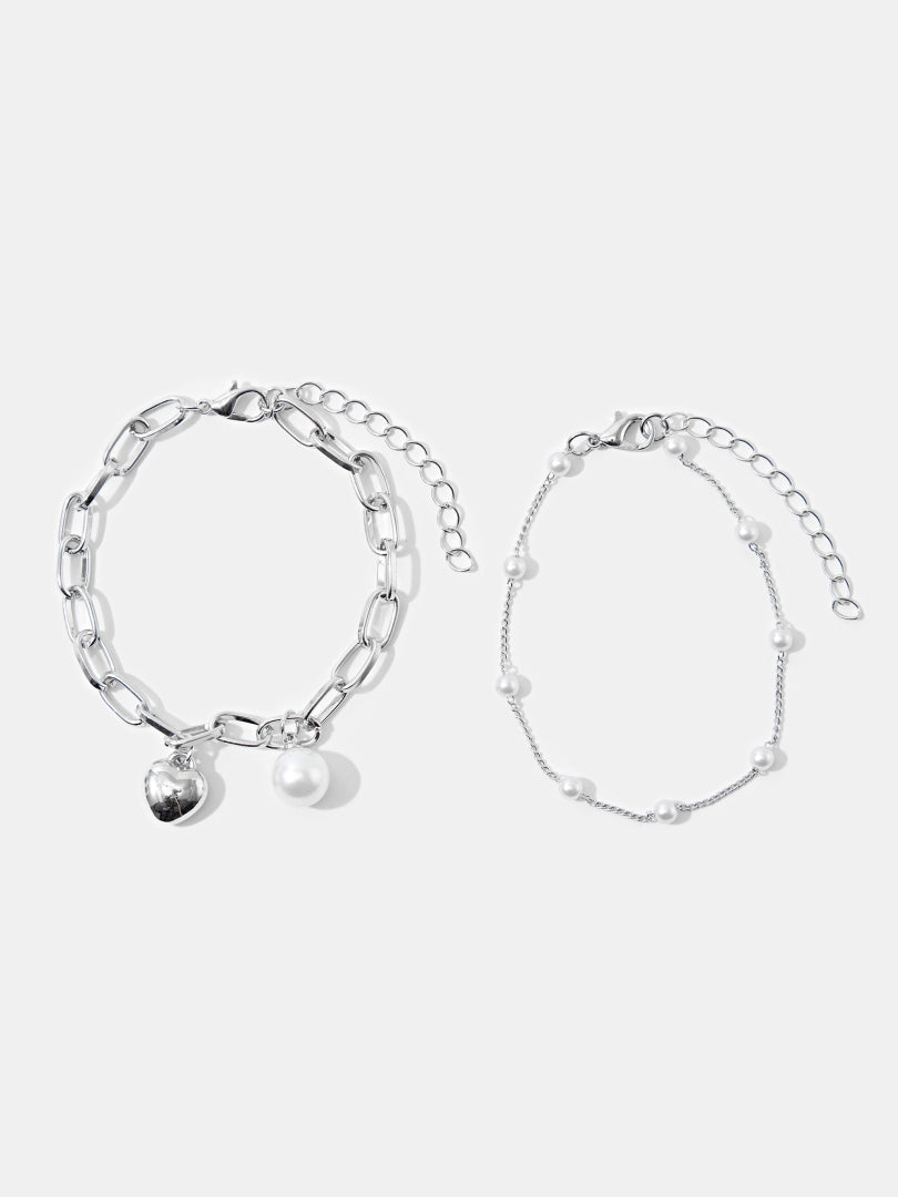 Heart Bracelet Set 119432
