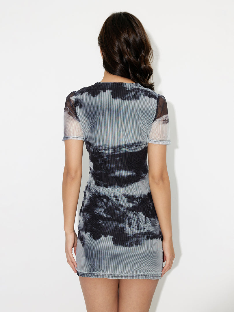 Sheer Bodycon Dress 119183