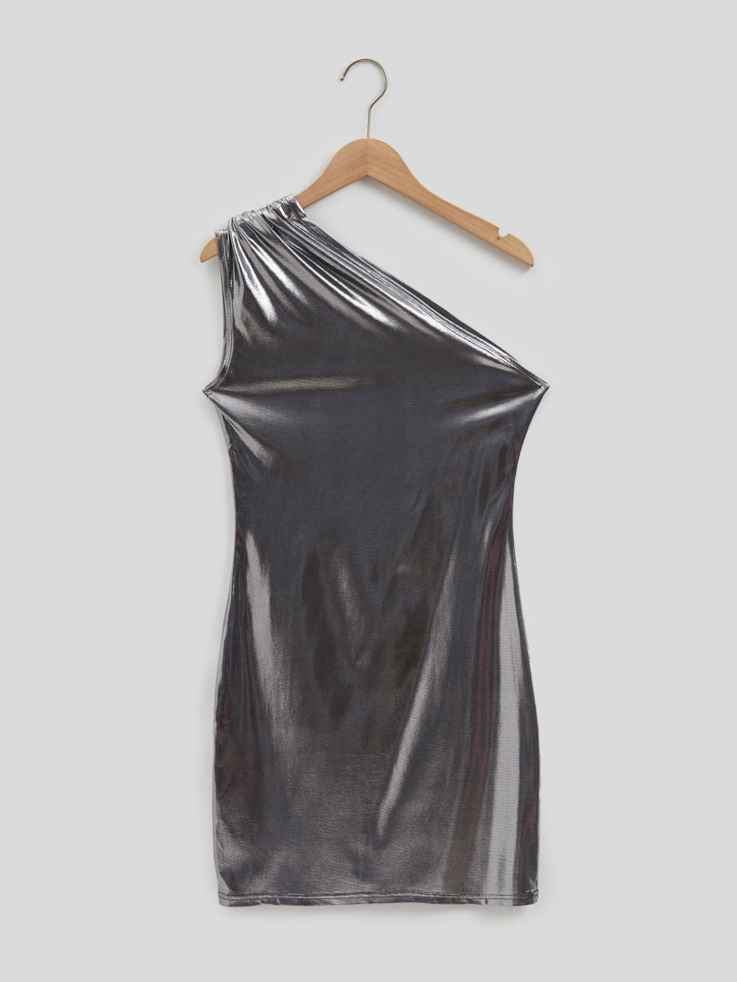 One Shoulder Bodycon Dress 116400
