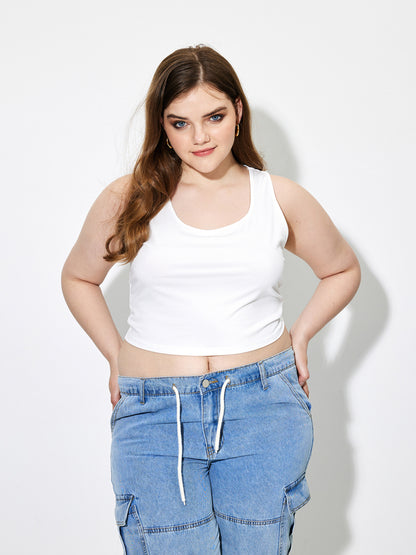 Plus Size    Tank Top 1264062