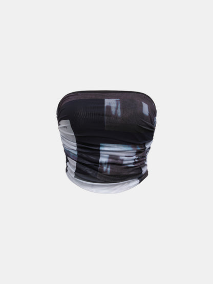 Gathered Tube Top 1248602