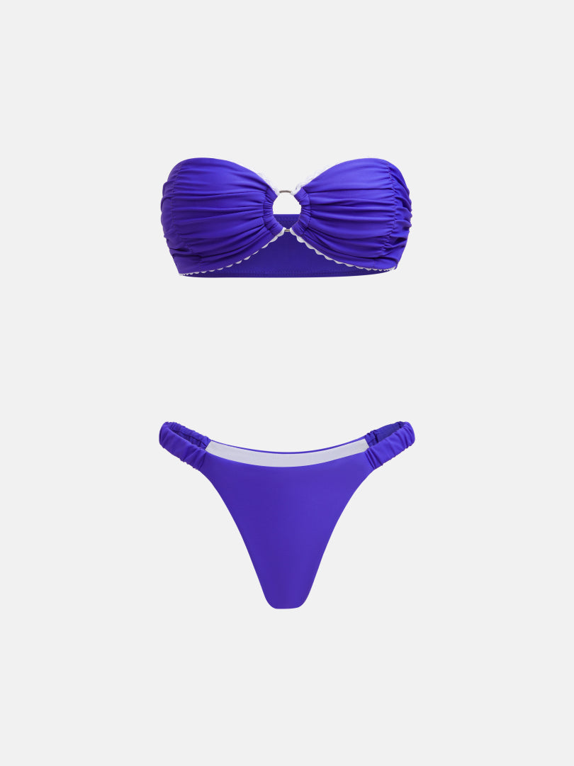 Color Block Bikini Set 1264612