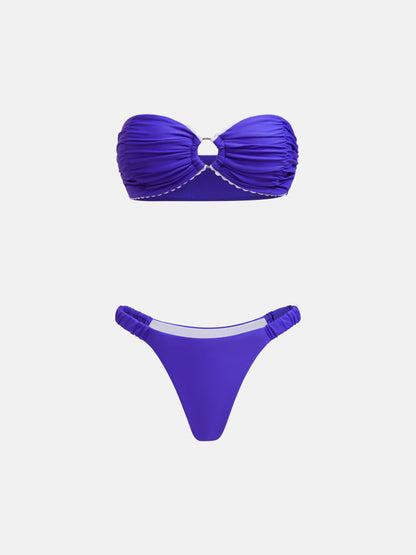 Color Block Bikini Set 1264612