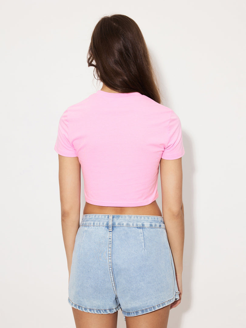 Printed Pullover T-Shirt 1251752