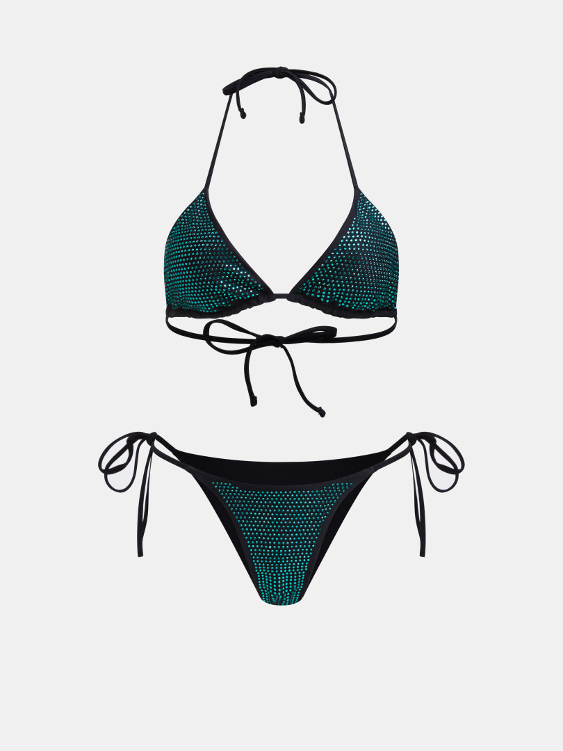 Rhinestone Bikini Set 1263952