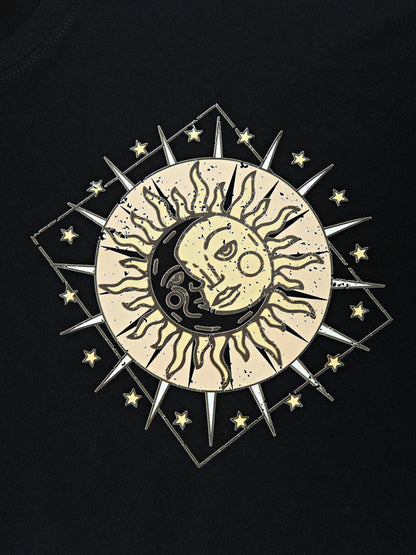 Printed Cotton T-Shirt 120716