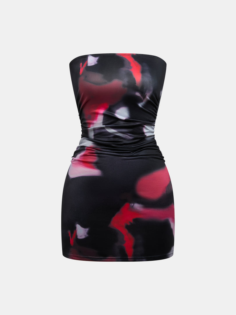 Printed Bodycon Dress 1296362