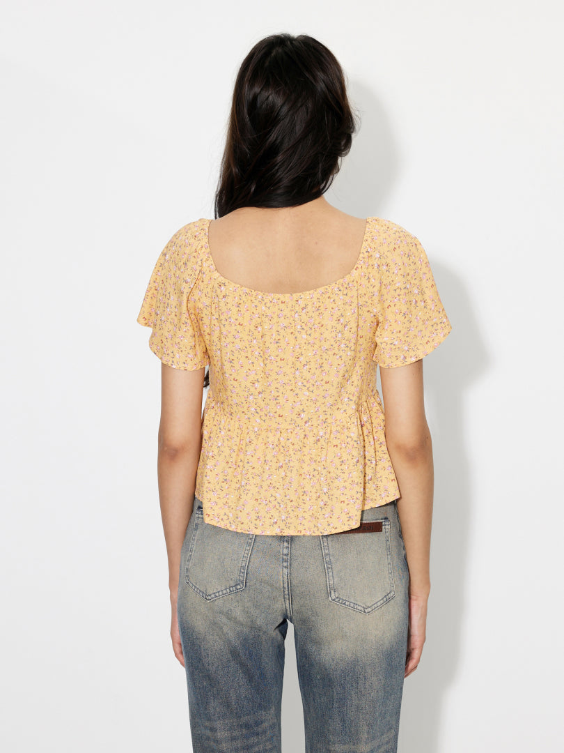 Knotted Pullover Blouse 119391