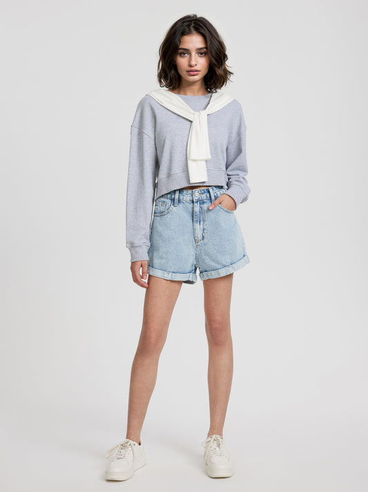 Wide leg Shorts 115455