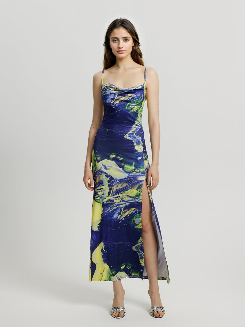 Printed Bodycon Dress 113870