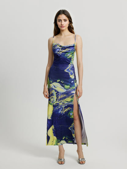 Printed Bodycon Dress 113870