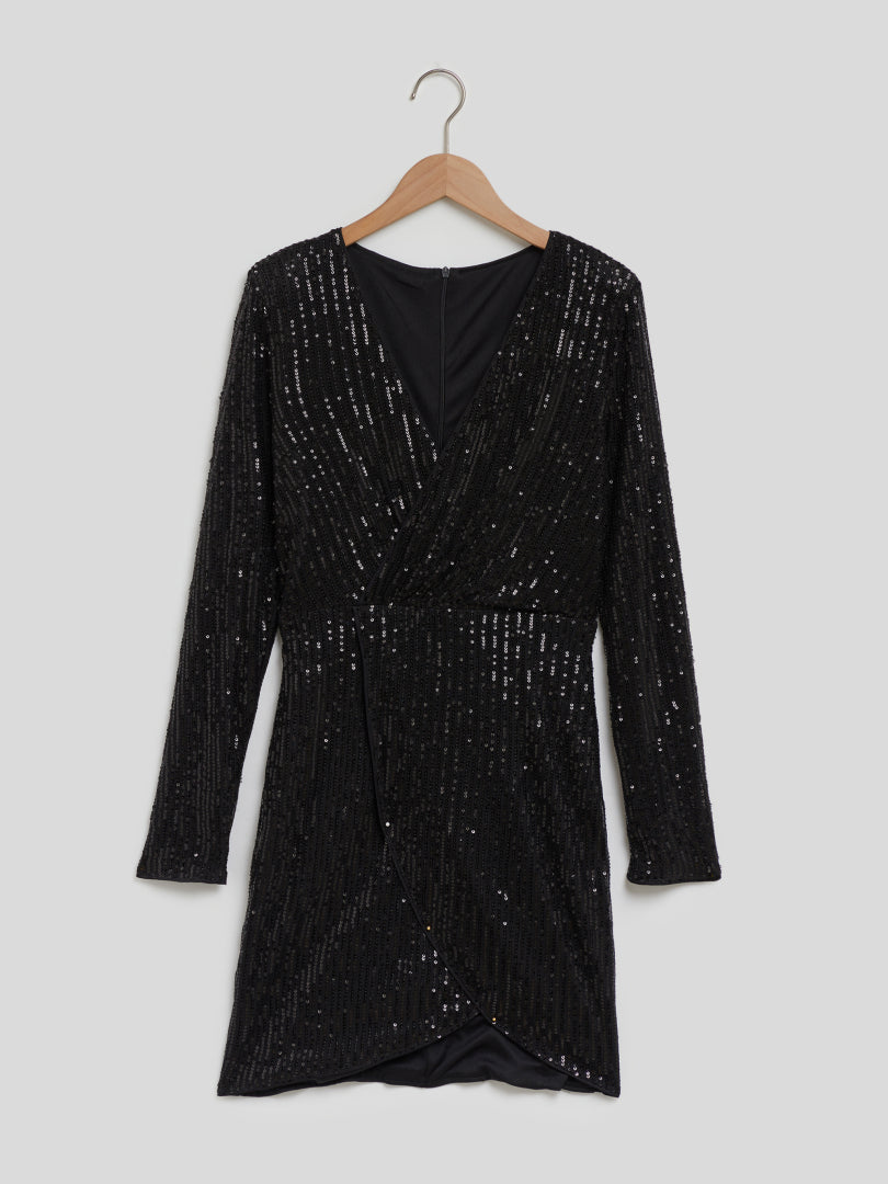Sequinned Bodycon Dress 117182