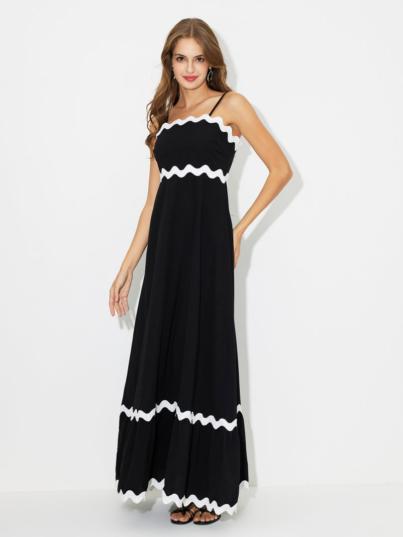 Smocking A-Line Dress 118540