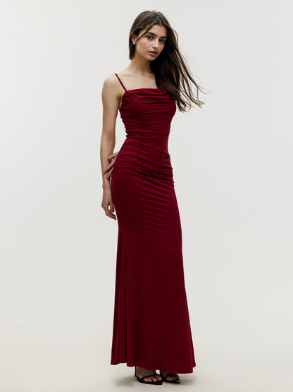 Maxi Gathered Cami Dress 107375