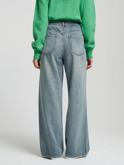 Straight Leg Jeans 113495