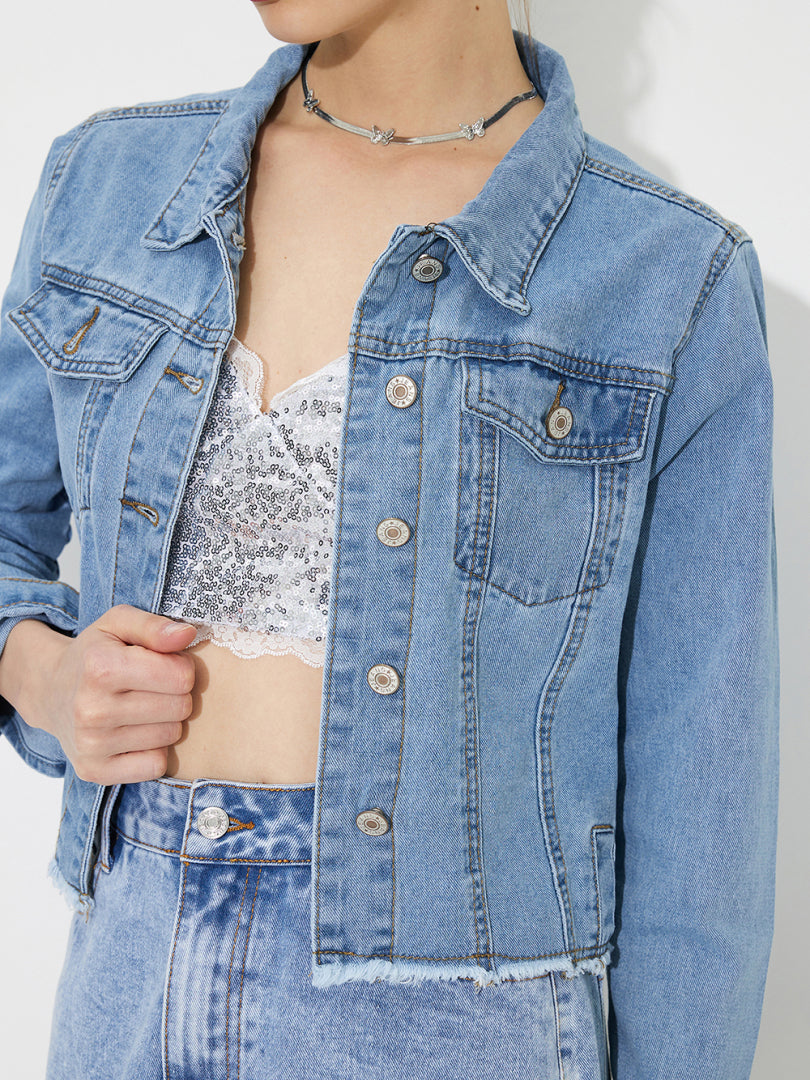 Denim Trucker Jacket 1234442