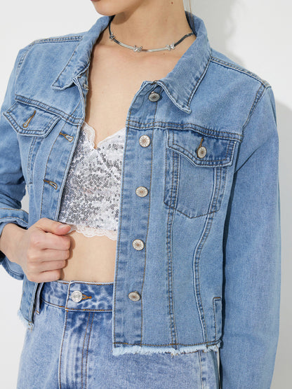 Denim Trucker Jacket 1234442