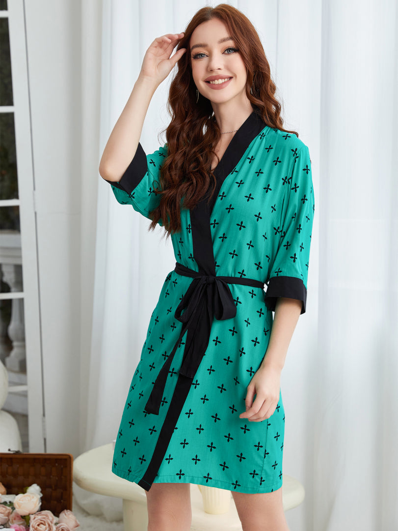 Belted Lounge Robe 1293582