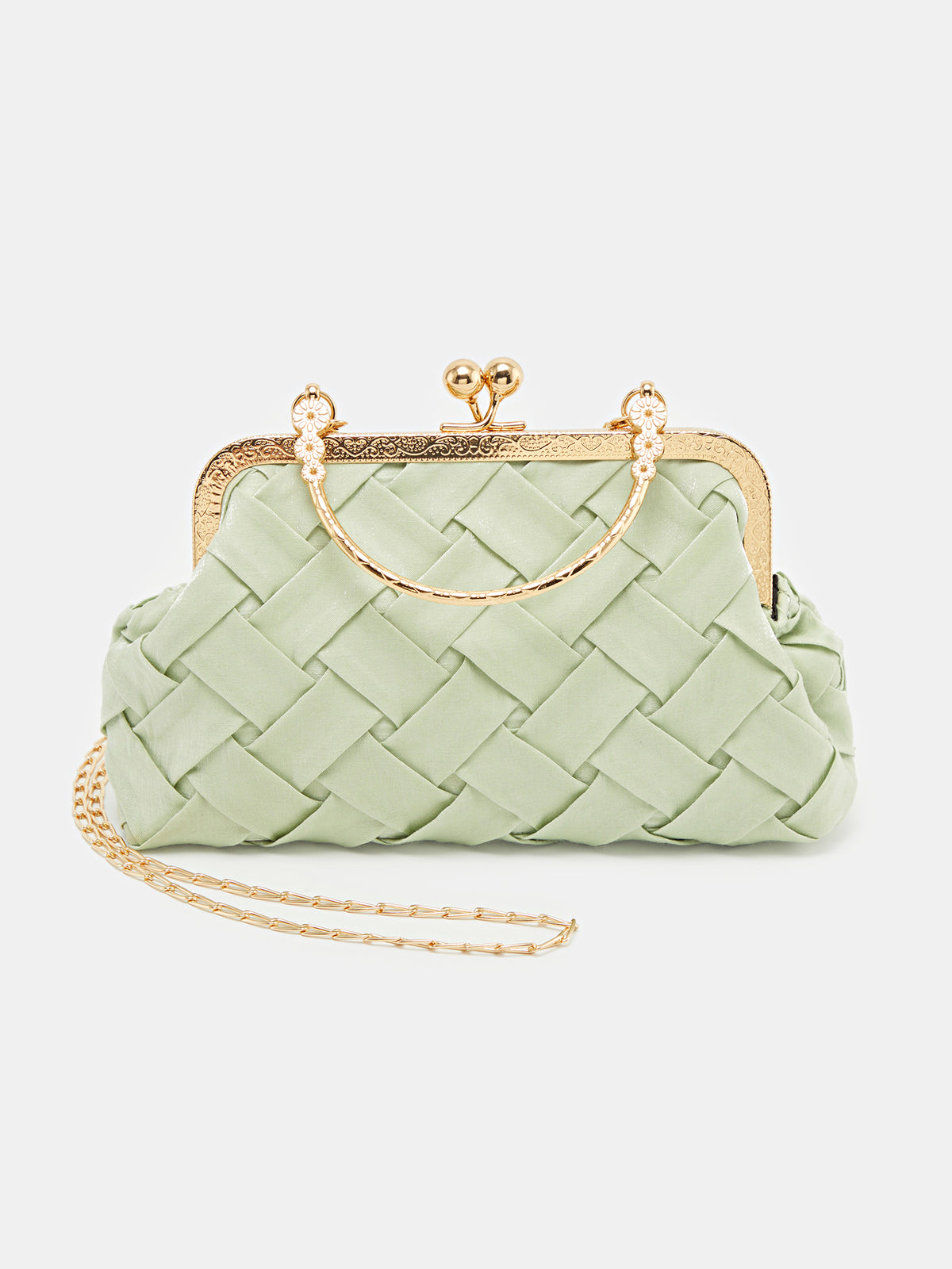 Basket Weave Sling Bag 120421
