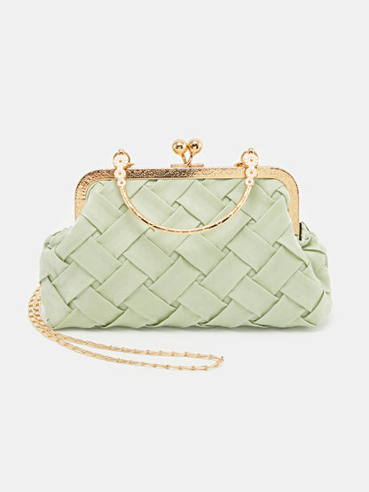 Basket Weave Sling Bag 120421