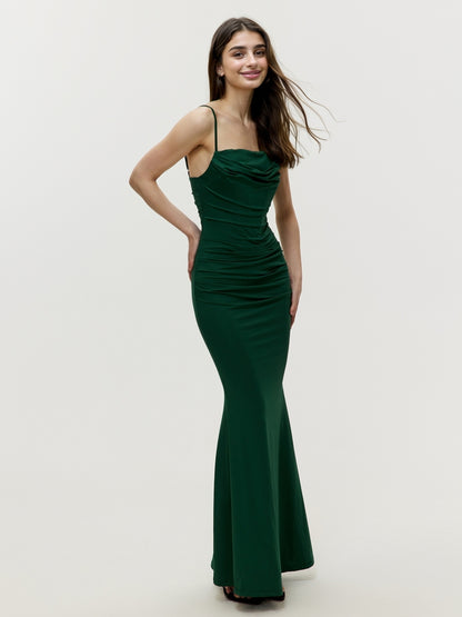 Maxi Gathered Cami Dress 107375