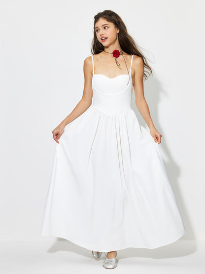 Draped A-Line Dress 1258912