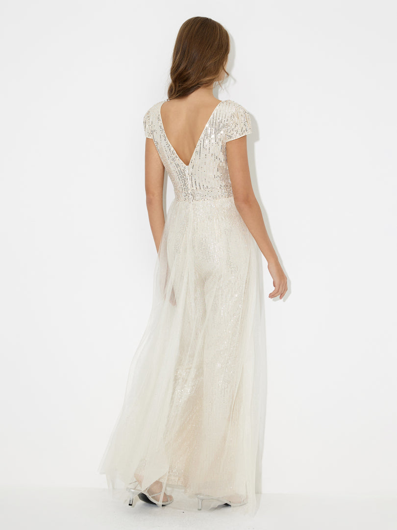 Sequinned Jumpsuit 120012
