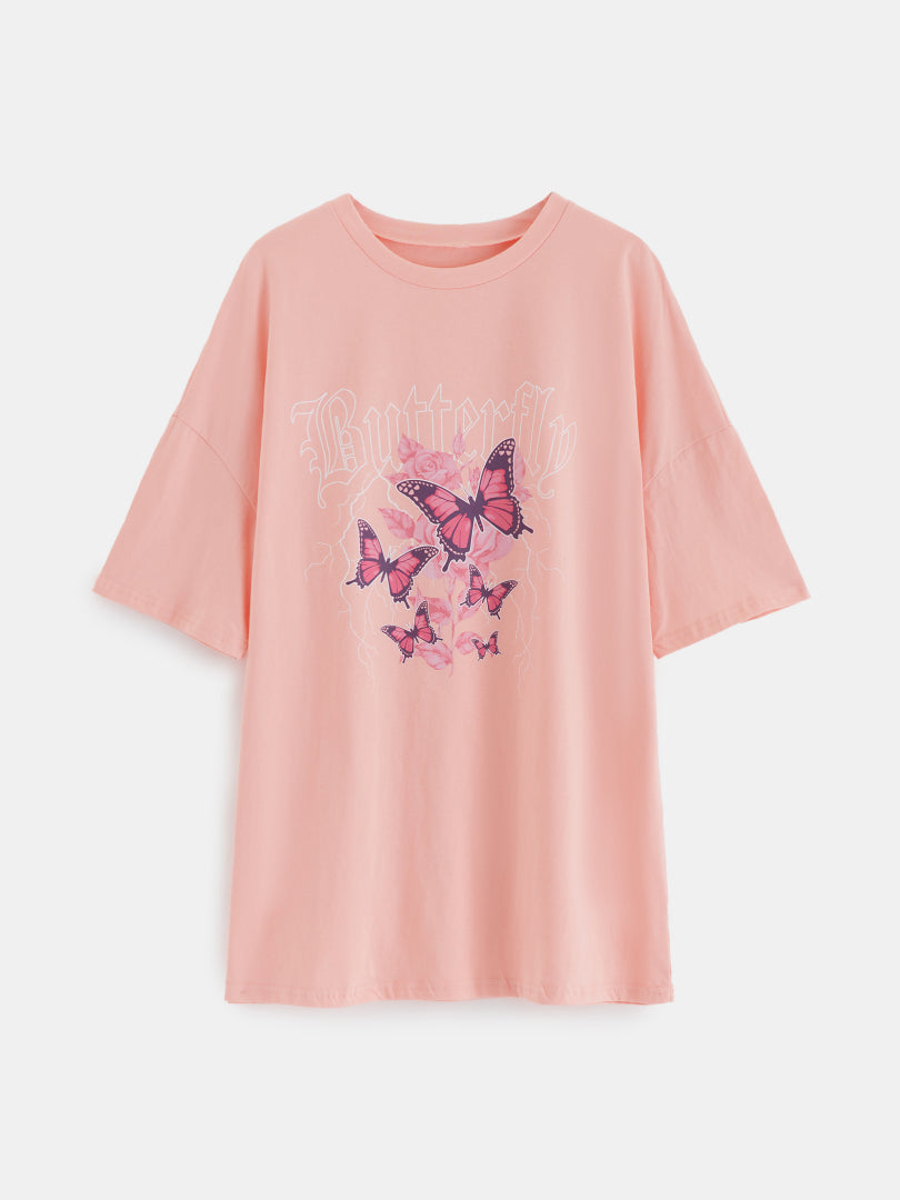 Printed Pullover T-Shirt 1237462