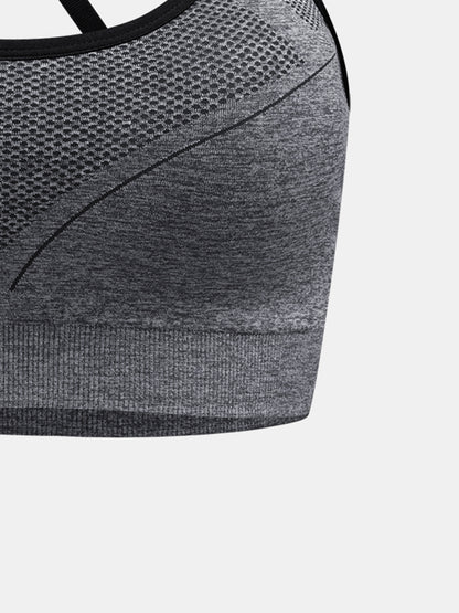 Crisscross Back Sports Bra 120222