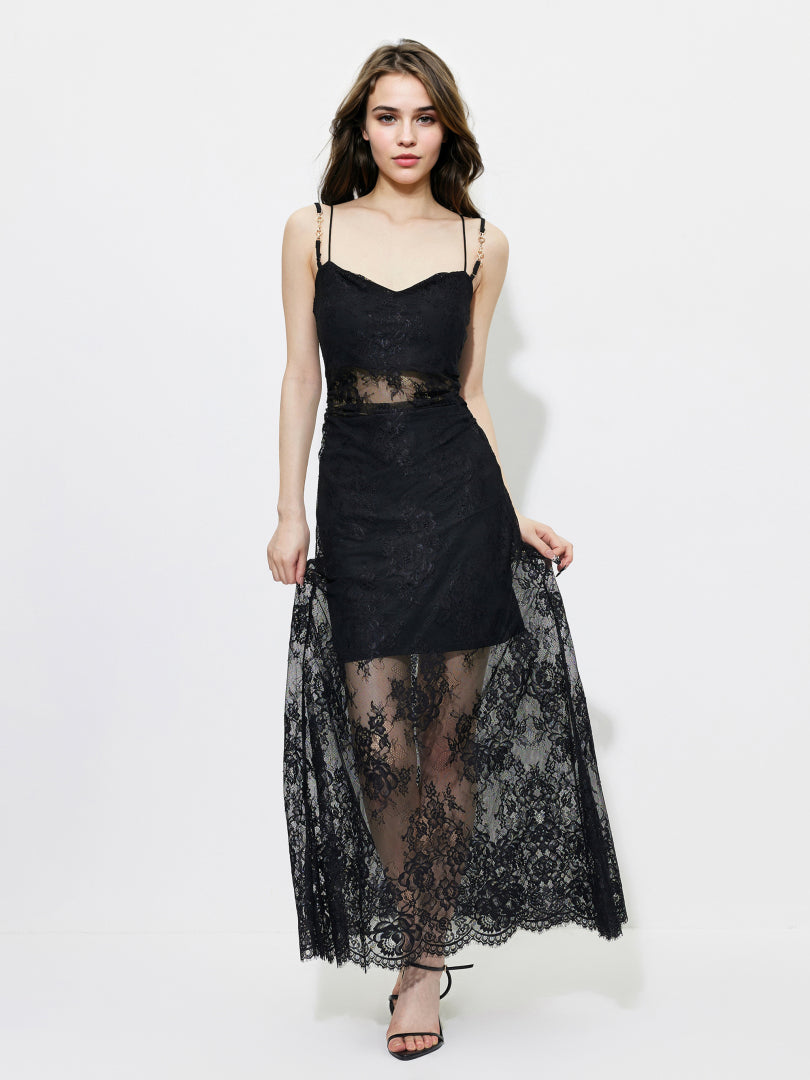 Patchwork A-Line Dress 1258862